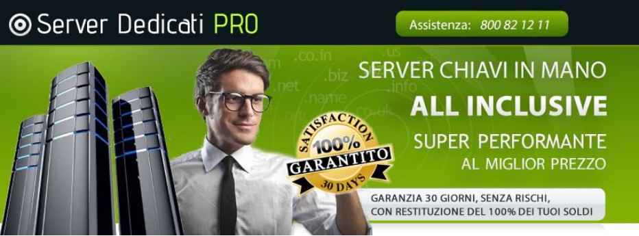 Offerta server dedicato professionale managed a 169€ al mese